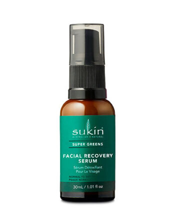 Grøn Vegansksukin Facial Recovery Serum Super Greens - Sukin Evilbeauty  - 9327693004438