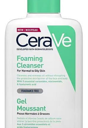 Cerave Foaming Cleanser For Normal Oily Skin 236 - Cerave Evilbeauty  - 3337875597197