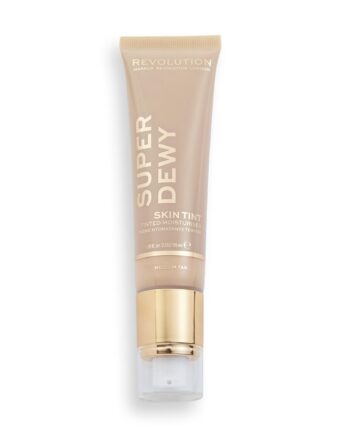 Revolution Makeup Superdewy Tinted Moisturiser Medium Tan - Revolution Evilbeauty  - 5057566336994