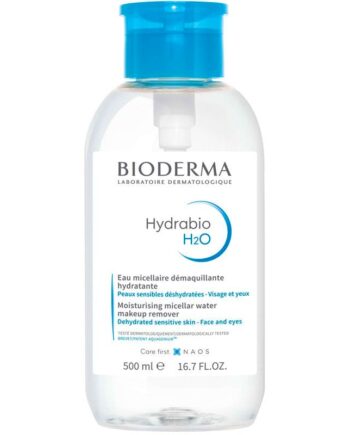 Bioderma Hydrabio H2o Micellar Water With Pump 500 - Bioderma Evilbeauty  - 3701129800232
