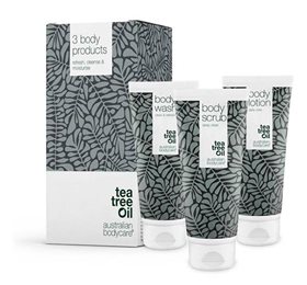 Australian Bodycare Sampak Med Body Scrub Body Wash Body Lotion 600 - Evilbeauty