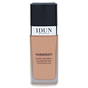 Idun Minerals Norrsken Mineral Illuminating Foundation Runa 30ml - Idun Evilbeauty  - 7340074712205