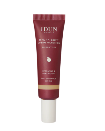 Idun Minerals Hydrasoft Mineral Foundation Runa 260 30ml - Idun Minerals Evilbeauty  - 7340074712601