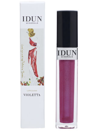 Idun Minerals Lips Lipgloss Violetta 6ml - Idun Minerals Evilbeauty  - 7340074760053