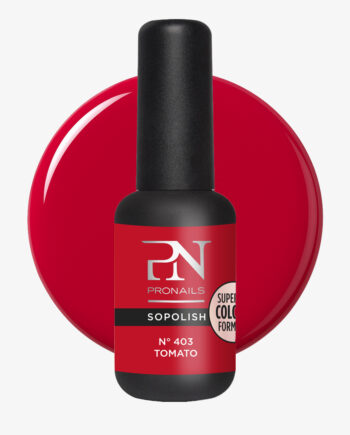 Sopolish 403 Tomato - Pronails Evilbeauty