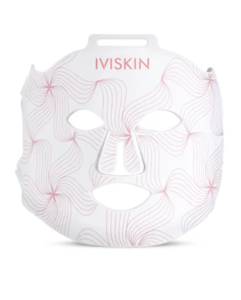 Hvid Iviskin Led Maske Lysterapi Infrarød Maske Red Light Therapy Mask Bedst Test 2025 - Iviskin Evilbeauty  - 7090059750097