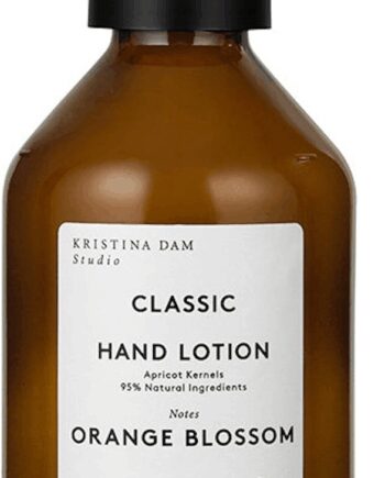 Brun Håndcreme Kristina Dam Classic Nærende Med Mandel Abrikoskerneolie Duft Appelsinblomst Citrongræs Træ - Kristina Dam Evilbeauty  - 5701566550200