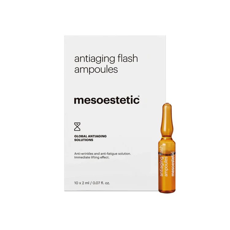 Mesoestetic Antiaging Flash Ampoules 10x2 - Mesoestetic Evilbeauty  - 8436024756920