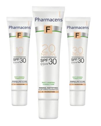 Pharmaceris Matterende Foundation Spf30 Tanned 30ml - Pharmaceris Evilbeauty  - 5900717153356