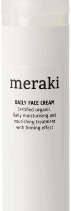 Hvid Ansigtscreme Meraki Facial Care Favorites Økologisk Anti Rynke Dagcreme Med Brunalger & Hyaluronsyre - Meraki Evilbeauty  - 5707644528451