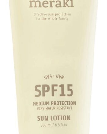 Elfenben Solcreme Meraki Spf Solbeskyttelse 200 Asthma Allergy Nordic & Nordic Swan Ecolabel - Meraki Evilbeauty  - 5707644529830