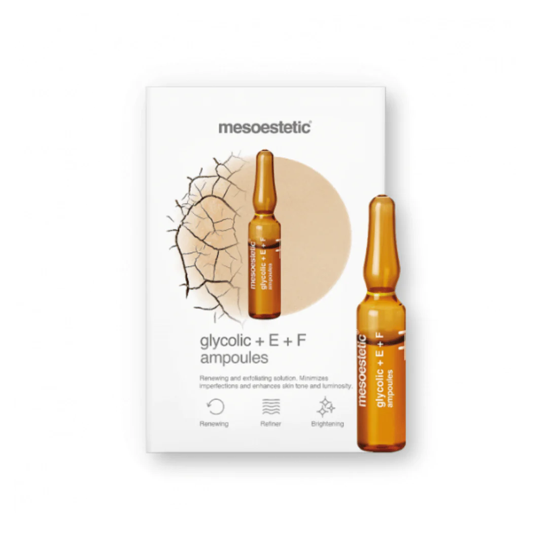 Mesoestetic Glycolic Ampoules - Mesoestetic Evilbeauty  - 8436024756951