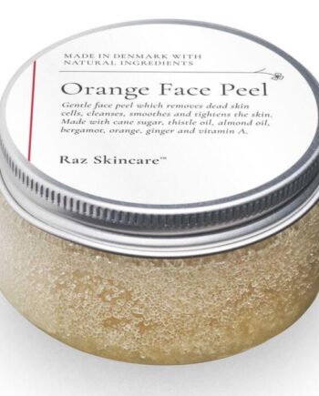 Raz Skincare Orange Face Peel 100g - Raz Skincare Evilbeauty  - 5710751000611