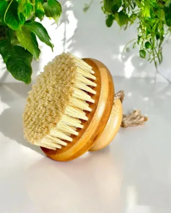 Tørbørste & Badebørste T Håndlavet Sisalbørste Til Naturlig Hudpleje Kropsbørste Bambus Switch Studiobuus - Bambus Switch Evilbeauty  - 7312511000138