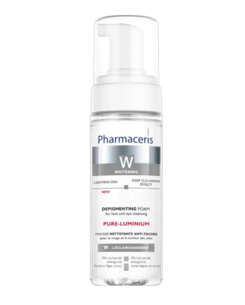 Pharmaceris Pure Luminum Lysnende Renseskum Til Ansigt øjne 150ml - Pharmaceris Evilbeauty  - 5900717147096