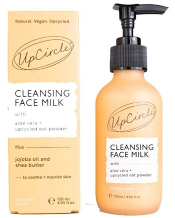Upcircle Cleansing Face Milk Med Aloe Vera & Oat Powder 120ml - Upcircle Evilbeauty  - 5060571721785