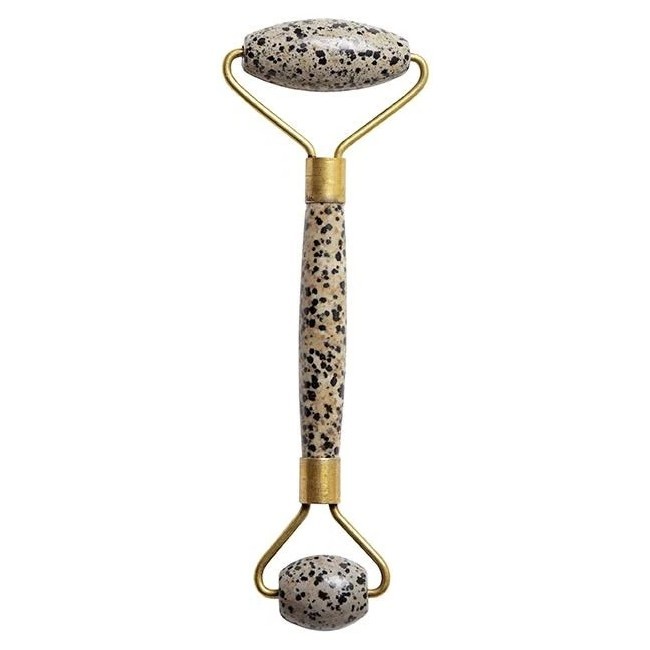 Pure Mind Ansigtsrulle Dobbelt Dalmatiner Jaspis Sten - A Pure Mind Evilbeauty  - 0710535119855