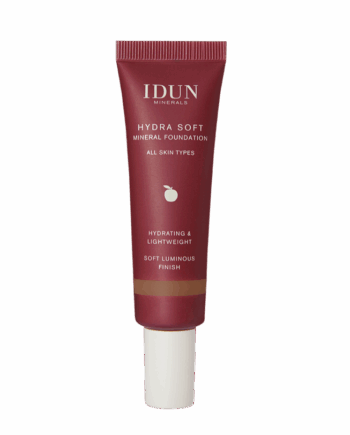 Idun Minerals Hydrasoft Mineral Foundation Hilda 263 30ml - Idun Minerals Evilbeauty  - 7340074712632