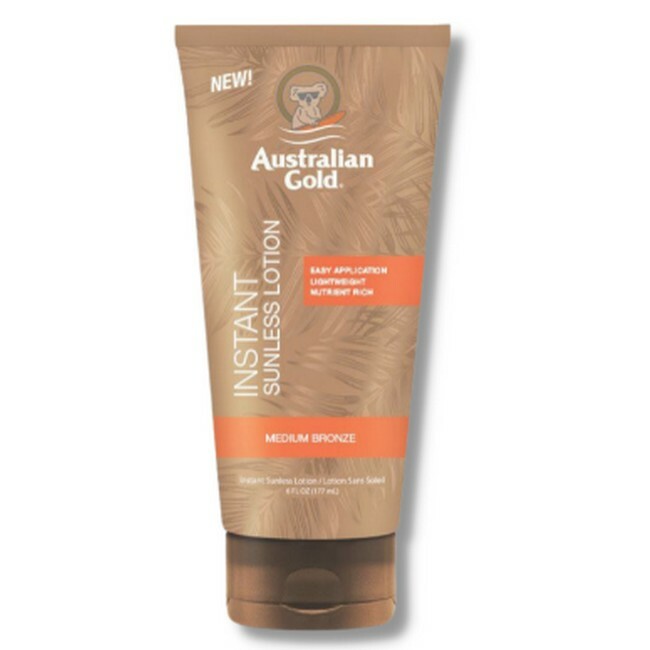 Brun (Brown), G Australian Gold Sunless Instant Rich Bronze Lotion 177 - Australian Gold Evilbeauty  - 0054402290545
