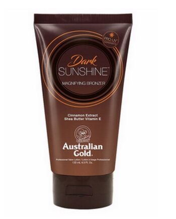 Brun (Brown), G Australian Gold Sunshine Dark Magnifying Bronzer Lotion 133 - Australian Gold Evilbeauty  - 0895531010174