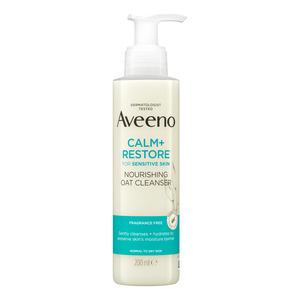 Aveeno Calm Restore Nourishing Oat Cleanser 200 - Aveeno Evilbeauty  - 3574661625379