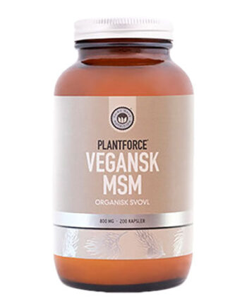Msm 800 Vegansk Plantforce - Plantforce Evilbeauty  - 5712081100009