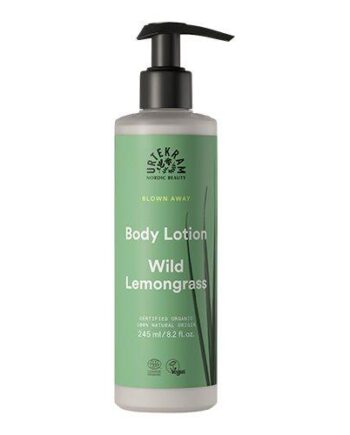 Urtekram Bodylotion Wild Lemongrass 245ml - Urtekram Evilbeauty  - 5701058006048