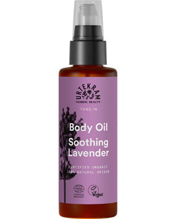 Veganskurtekram Bodyoil Soothing Lavender - Urtekram Evilbeauty  - 5701058009872