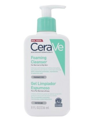 Cerave Foaming Cleanser Normal Oily Skin 236 - Cerave Evilbeauty  - 3337875597197