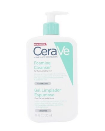 Cerave Foaming Cleanser Normal Oily Skin 473 - Cerave Evilbeauty  - 3337875597357