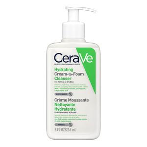 Cerave Hydrating Cream Foam Cleanser 236 - Cerave Evilbeauty  - 3337875743563