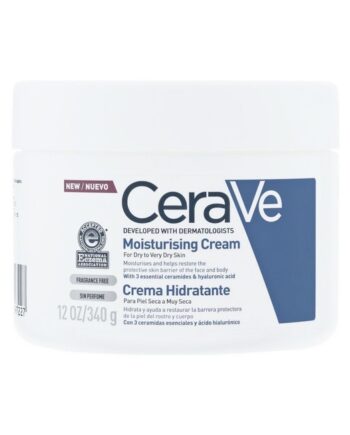 Cerave Moisturising Cream Dry Very Dry Skin 340 - Cerave Evilbeauty  - 3337875597227