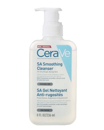 Cerave Smoothing Cleanser Dry Rough Bumpy Skin 236 - Cerave Evilbeauty  - 3337875684118