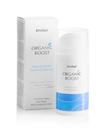 Zinobel Organic Boost Ansigtsrens Deep & Gentle 100ml - Evilbeauty  - 5711150120481