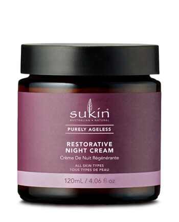 Vegansksukin Night Cream Restorative Purely Ageless - Sukin Evilbeauty  - 9327693007101