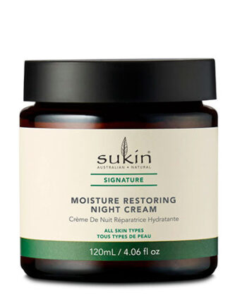 Vegansksukin Night Cream Moisture Restoring Signature - Sukin Evilbeauty  - 9327693000508