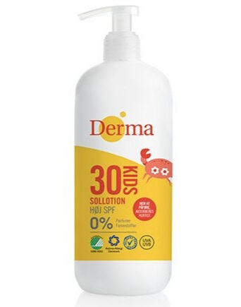 Derma Kids Sollotion Spf30 500ml - Derma Evilbeauty  - 5709954034240