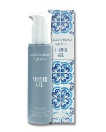Blå (Blue) Dolce & Gabbana Light Blue Summer Gel Homme 150 - Evilbeauty  - 3423473110651