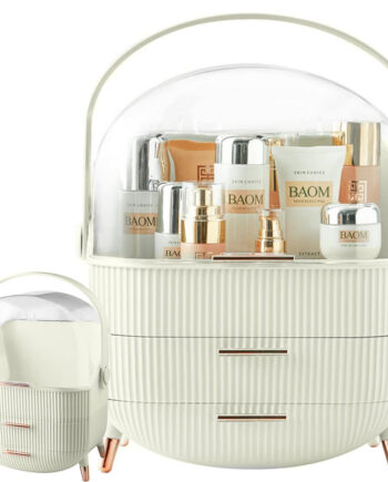 Elegant Kosmetik Makeup Holder Med Skuffer Håndtag - We Do Better Evilbeauty  - 5907451353332