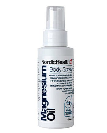 Vegansknordichealth Magnesium Oil Body Spray - Nordichealth Evilbeauty  - 5060148520100