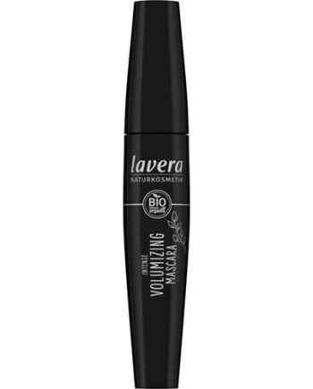 Sort Vegansklavera Mascara Intense Volumizing Black - Lavera Evilbeauty  - 4021457646852
