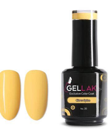 Gul Gel Neglelak Citrus Spice Gellak - Gellak.dk Evilbeauty