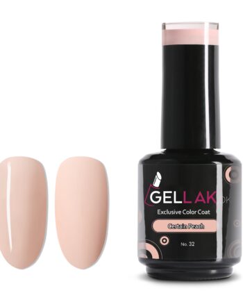 Nude Gel Neglelak Certain Peach Gellak - Gellak.dk Evilbeauty