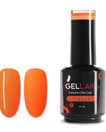 Orange Gel Neglelak Wow Gellak - Gellak.dk Evilbeauty
