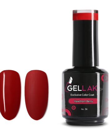 Mørkerød Gel Neglelak Hawthorn Berry Gellak - Gellak.dk Evilbeauty