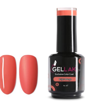 Orange Gel Neglelak Bright Mango Gellak - Gellak.dk Evilbeauty