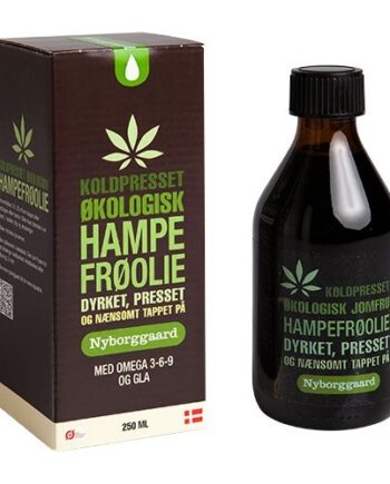 Nyborggaard Hampefrøolie 250ml - Nyborggaard Evilbeauty  - 5704602000042