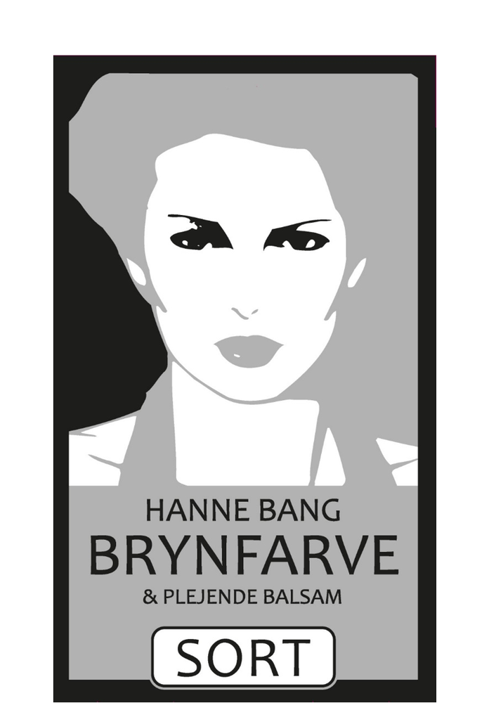 Sort Hanne Bang Øjenbrynsfarve - Hanne Bang Evilbeauty - 5709794001310