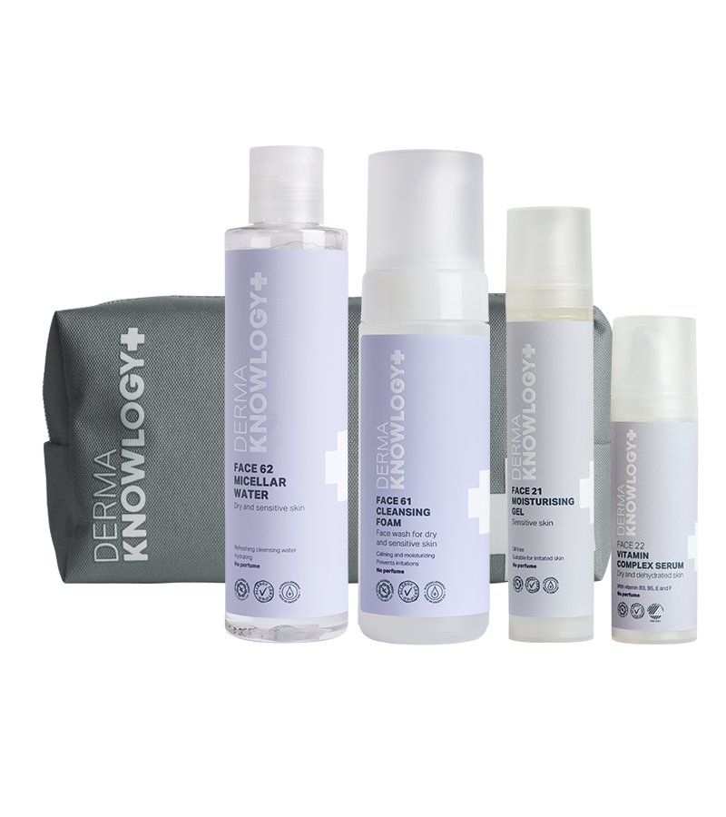 Rosa Dermaknowlogy Hudplejesæt Til Cea - Dermaknowlogy Evilbeauty