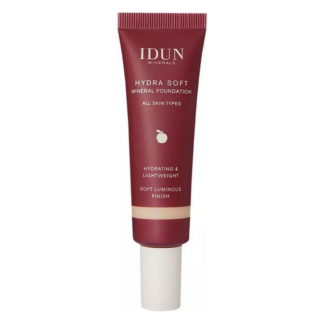 Light Idun Minerals Hydrasoft Mineral Foundation Freja - Idun Minerals Evilbeauty  - 7340074712533